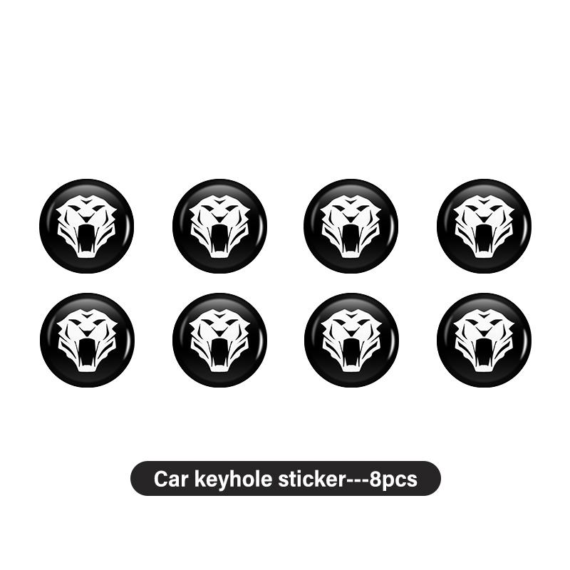 YNAZ6 8/12/20PCS Car Remote Control Key Badge Emblem Stickers Decorat Accessories For KIA Rio K5 K2 K3 Sportage Ceed Sorento Picanto