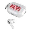 DIESEL AirPods Pro 2 Case/AirPods Pro Case, TPU Stylish Cover with Brand Logo, Protective (Diesel AirPods Pro 1st/2nd Generation Case, White)