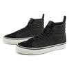 Vans Doe X Sk8 Hi Lx Креативные Шахматные Прочные Дышащие Высокие Кеды для Скейтбординга Унисекс кроссовки Черные VN0A4BVBBPT