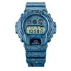 Casio Мужские часы G-SHOCK на смоляном ремешке, водостойкость 200 м, ударопрочность, будильник, кварцевые часы DW-6900SBY-2
