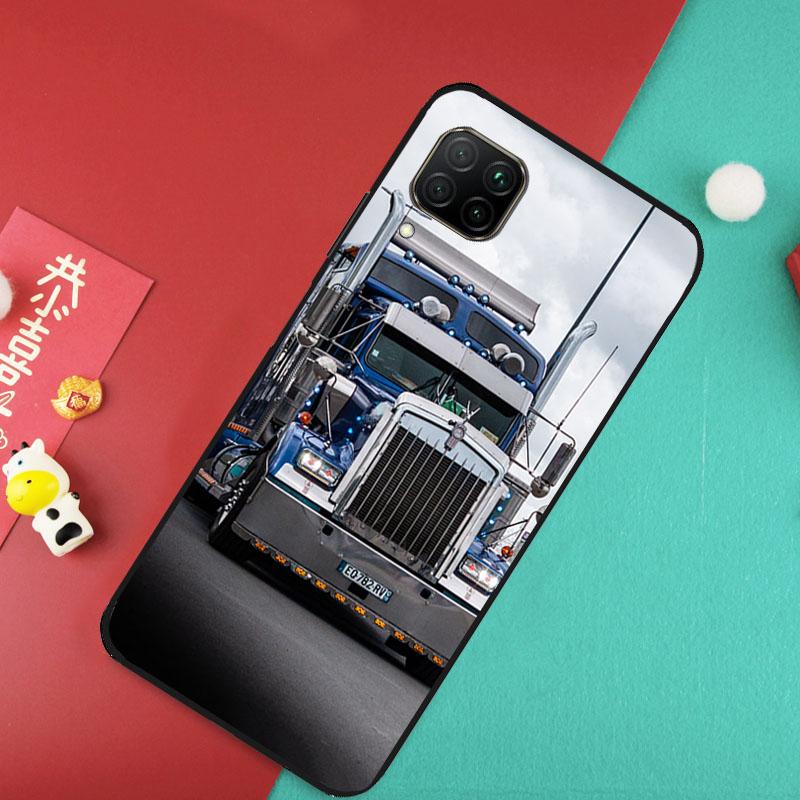 Cool Heavy Truck Car For Huawei Nova 12S 9 10 SE 7i 8i 11i 12i Y60 Y61 Y70 Y72 Y73 Y90 Y91 P20 P30 P40 Lite Case