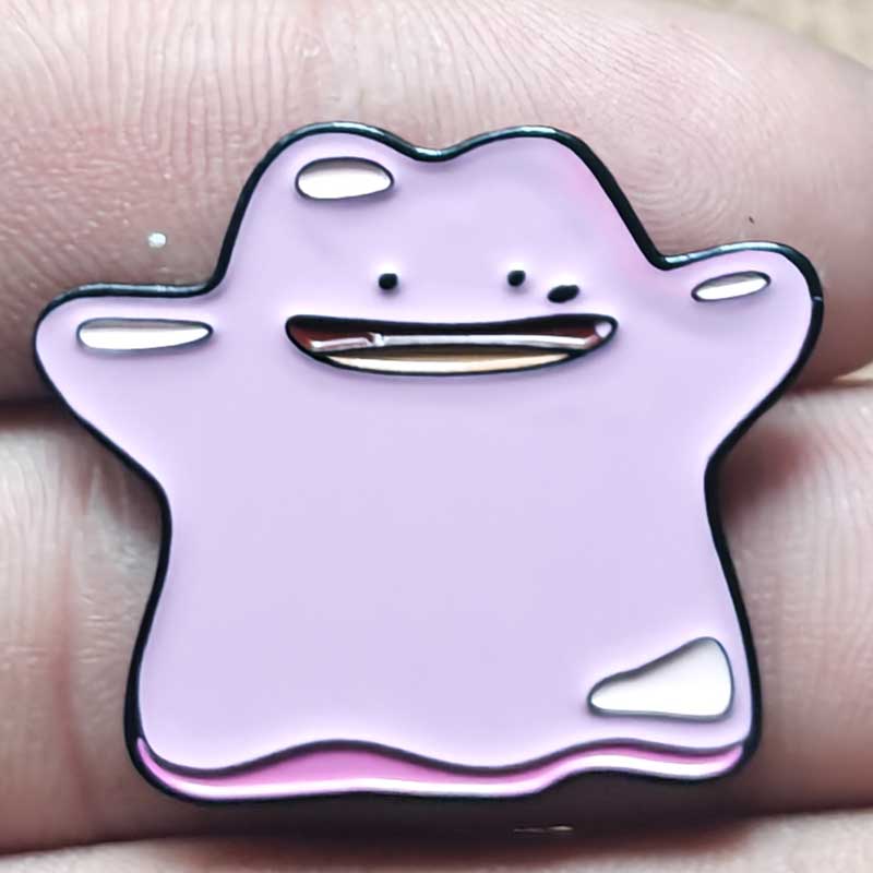 Anime Gengar Naruto Enamel Pin Lapel Pins for Backpacks Badges Cartoon Brooch for Clothes Jewelry Gifts for Friends