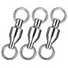 Atibin Jigging Stainless Steel Bearing Swivels for Snap Bluefish and Mountain Stream 80kg Swivels, 25-Piece Set, High-Strength Lures, Fishing,