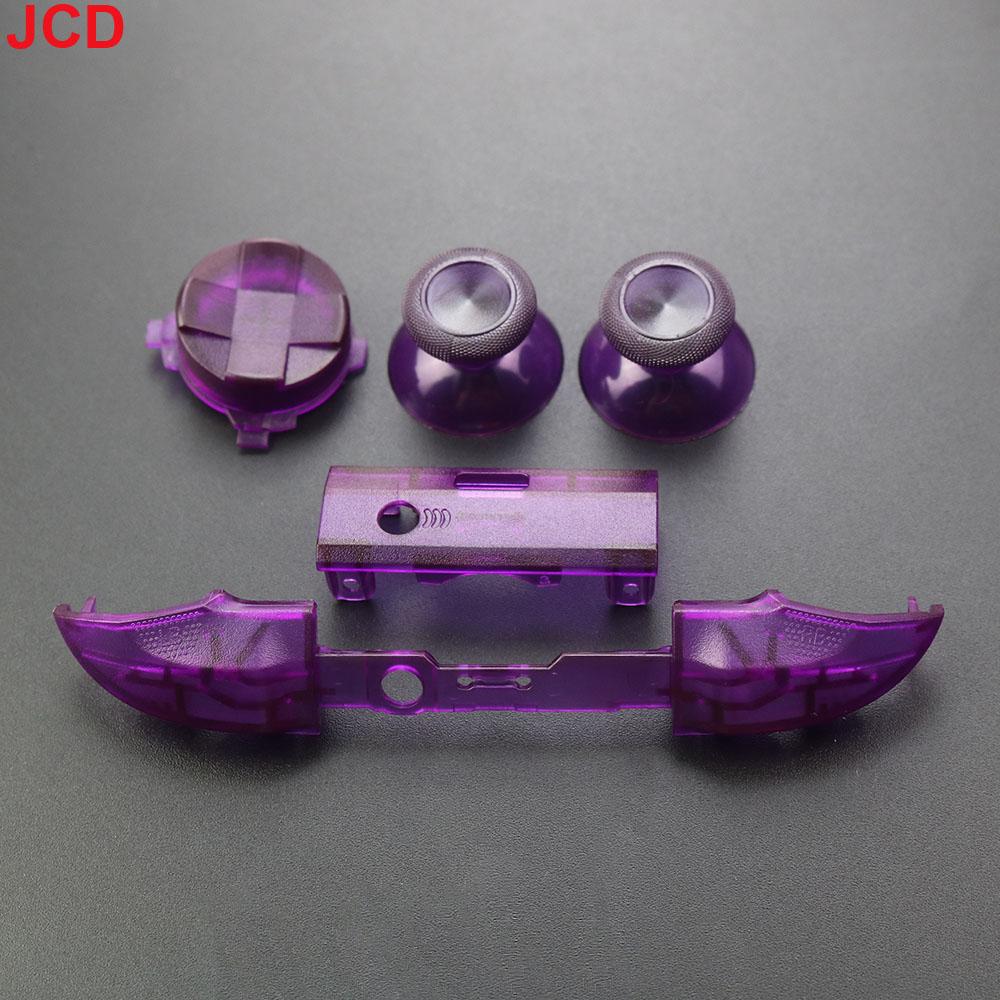 5in1 For Xbox Series X S Controller  LB RB Button Strip Middle BaffleStrip Cross Direction Keys Analog Joystick Cap D-Pad Button