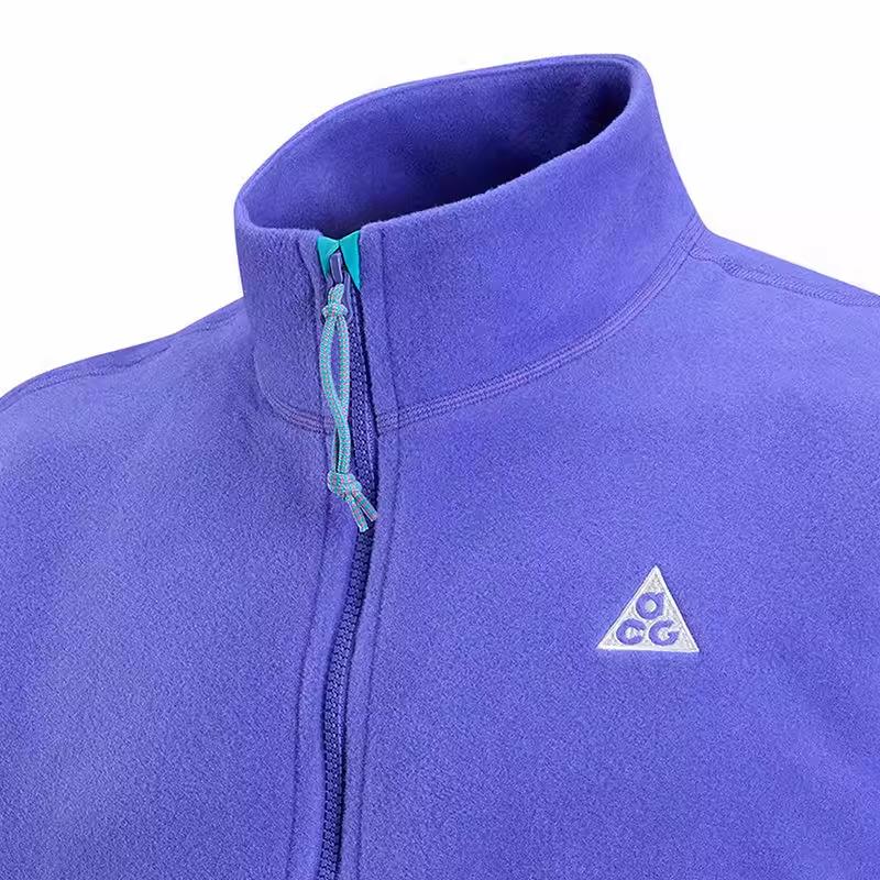 Nike ACG Vests Men's 510 Persian Purple/Cactus Green/Transparent Pink/Mountain White Stand Collar Moderate Other IF0976-510