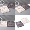 Versatile Jewelry Display Stand Soft Velvets Tray for Protecting and Showcasing Bracelets Necklaces and Earrings Holder