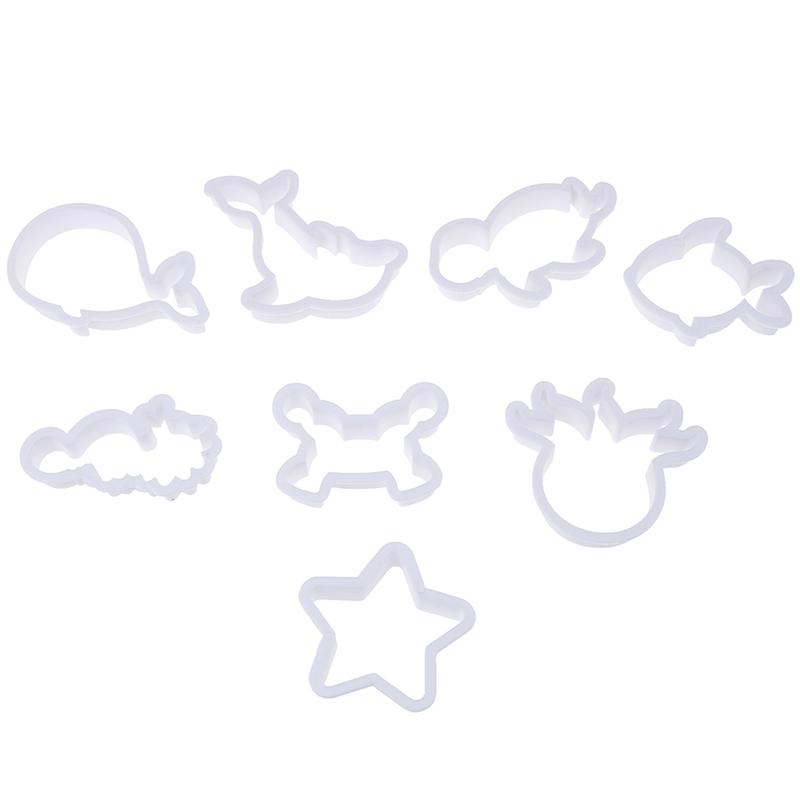 Пластиковая форма для печенья из пластилина серии Sea Life