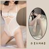 Sexy Lingerie Sexy Onesie Women's Steel Rims Gather Lace Seduction Pajamas Uniform Open Crotch Hollow Lace