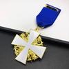 Finnish White Rose Medal, Foreign Medal, Metal Commemorative Medal, Brooch, Pendant, Collectible Gift, Accessory, Christmas Gift, Stocking Stuffers