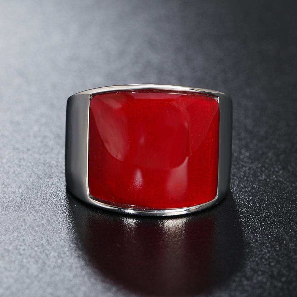 Creative Men's Cat's Eye Stone Big Class Finger Men's and Women's Food Ring