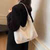 Women's Fur Shoulder Bag for Autumn Winter Large Capacity Versatile Shopping Bags New Casual Commuting Bags