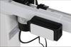 Metal desk (table) frame with electric height adjustment, electric PRATO 01-2T/W WHITE