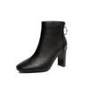 Women Shoes Winter Autumn Women Botas Shoes Casual Women High Heels Pumps Warm Ankle Boots Mujer Zapatos 2024