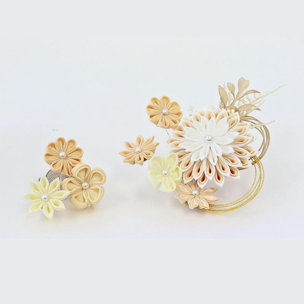 7 Hagoita Battledore Case Hinoki Wood Milk Tea Tsumami Zaiku Hair Acrylic M2612 No. Decoration, Frame, Design, Ornament, Case, 28.6cm Tall,