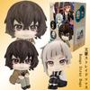 НОВЫЙ megahouse look up псы литераторы вадиос дазай осуму накадзима ацуси фигурка игрушки ПВХ модель каваии q кукла коллекция
