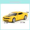 Металлическая модель автомобиля Chevrolet Camaro для детей с инерционным механизмом, для коллекционеров и любителей подарков