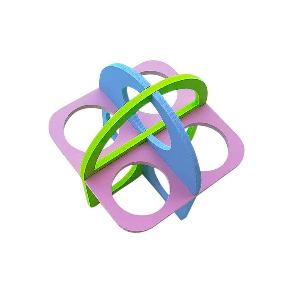 DIY Hamster Toy Hamster Tunnel Maze Circle Fun Climbing Fitness Circle Interactive Training Play Toys for Hamsters Small Pets