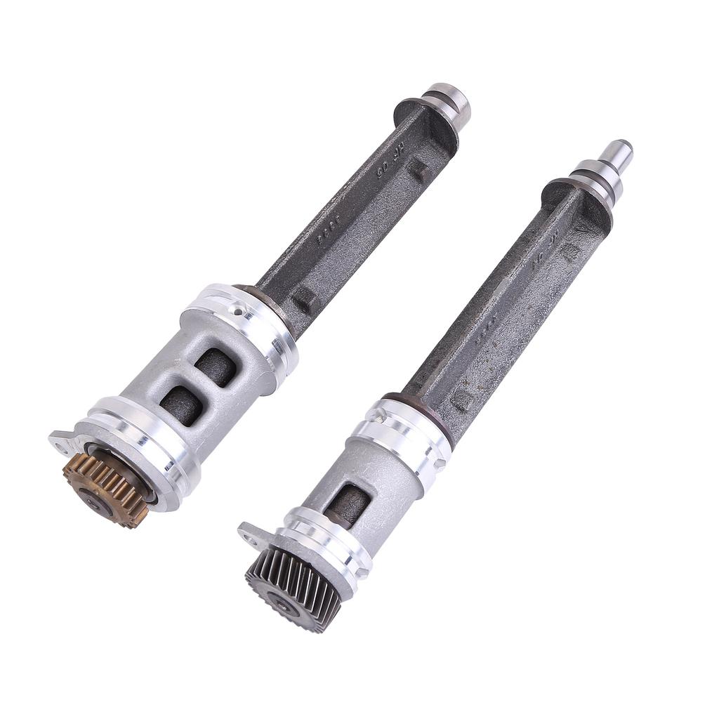 2pcs Locking Torn Compensation Shaft Inlet and Exhaust Compatible for A3 A4 A6 Q3 Q5 TT Golf V Passat T5 06H198205A 06H198205C