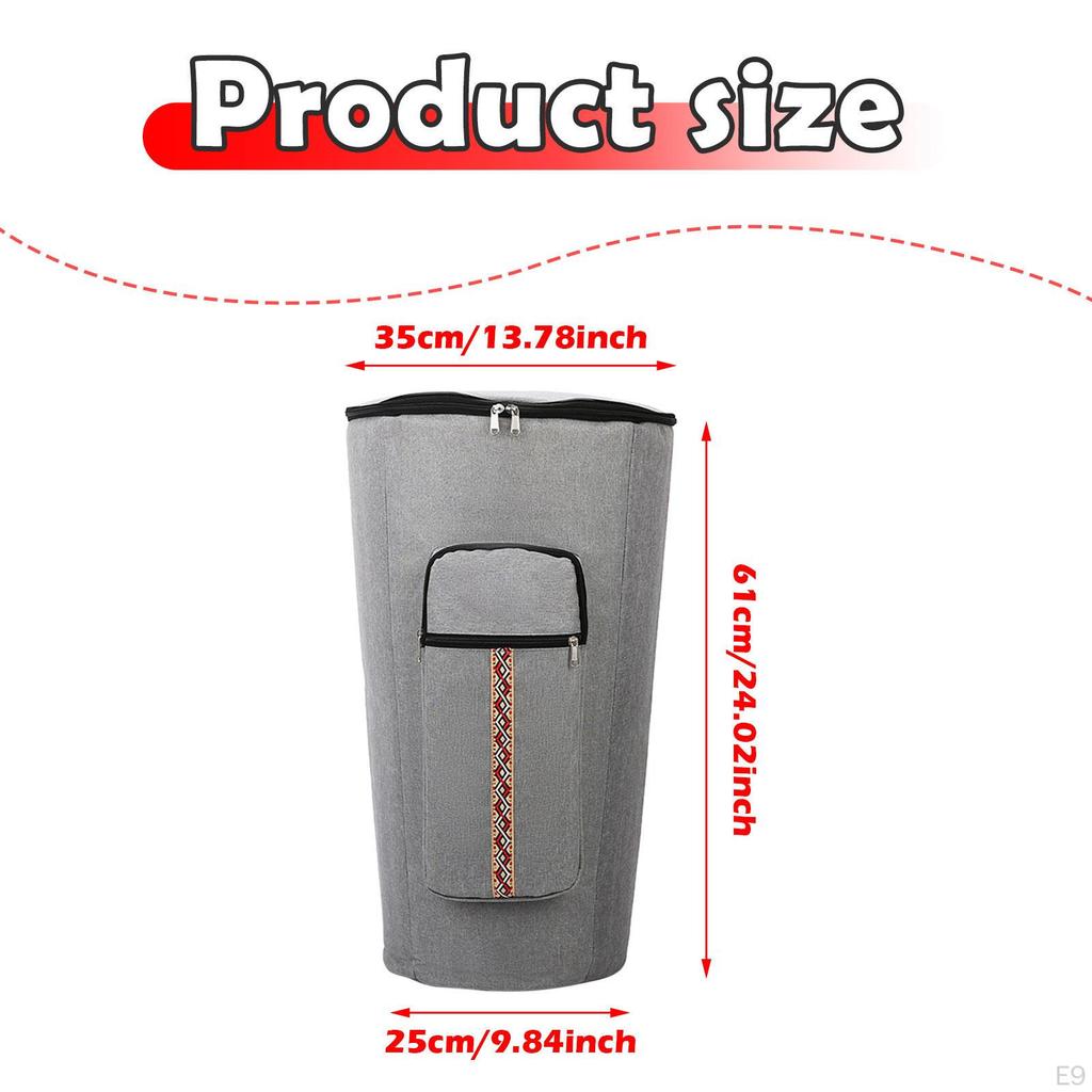 Сумка Африканский Барабан Защита от Столкновений Пылезащита Аксессуар для Музыкального Инструмента