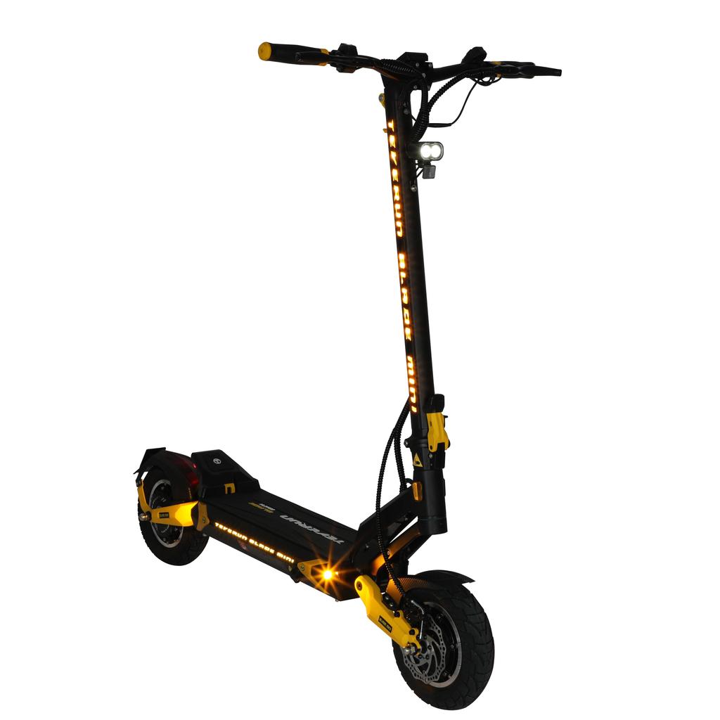 Teverun Blade Mini Pro Взрослый Внедорожный Электросамокат 48В20,8Ач Аккумулятор 2*500Вт Двойной Мотор Складной Электрический Самокат