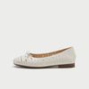 Bata shallow mouth single shoe women's 2026 summer fashion hollow breathable comfortable soft sole single shoe