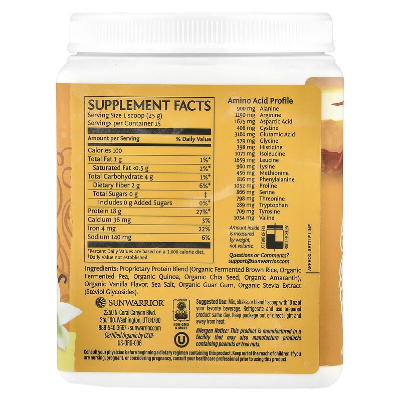 Classic Plus Protein, Vanilla, 13.2 oz (375 g)