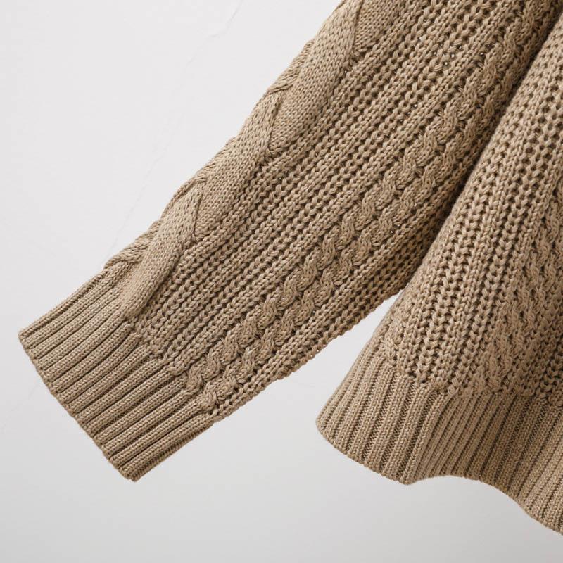 Свитер для женщин осень зима утолщенный пуловер теплый вязаный свитер длинный рукав джемпер свитер оверсайз топы