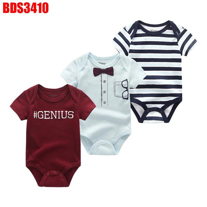 Одежда для новорожденных мальчиков и девочек, хлопковые ромперы