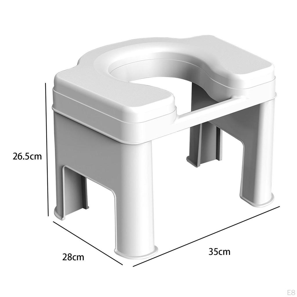 Ванная комната туалет стул для сидения на корточках удобный нескользящий легко моющийся горшок