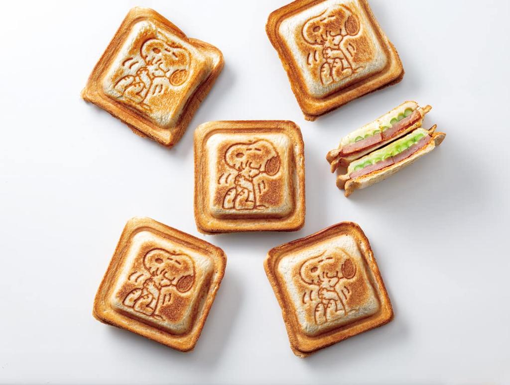 Skater Hot Sand Maker Симпатичный запеченный алюминиевый прямой огонь Snoopy Легко чистить ALHOS1-A