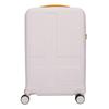Легкий чемодан Innovator IND19, Индивидуальный заказ, 38 л, 55 см, 1,9 кг, Ручная кладь с замком TSA, Гарантия 2 года, Теплый белый