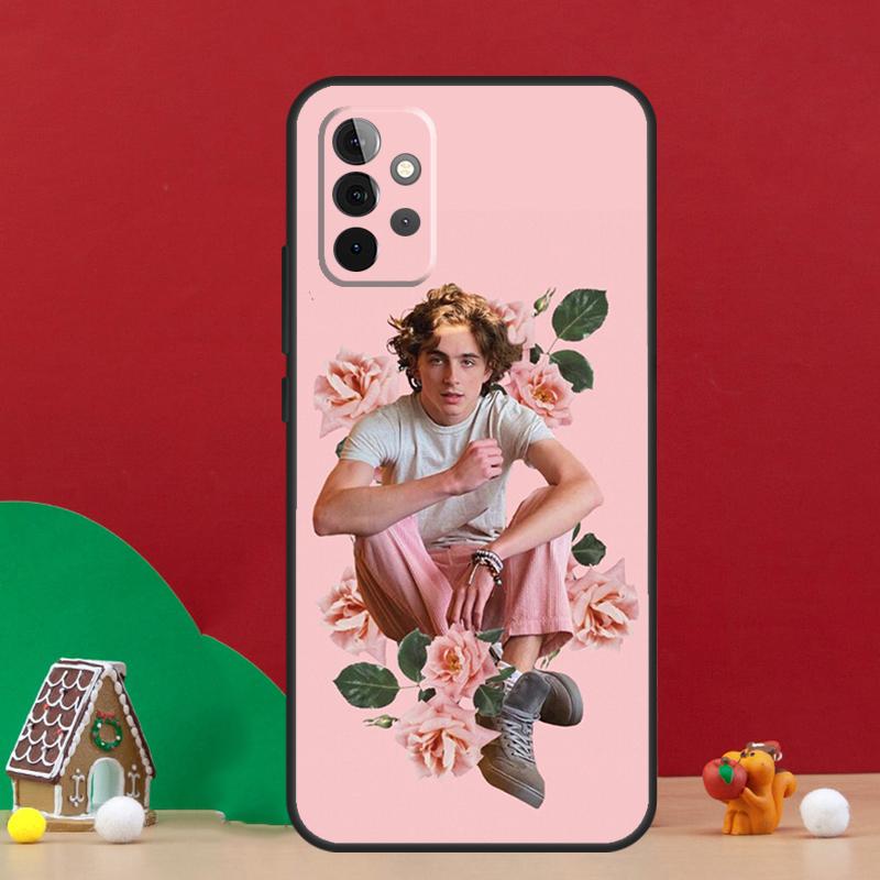 Тимоти Шаламе Актер Чехол Для Samsung Galaxy A54 A06 A16 A26 A36 A56 A53 A32 A52 A33 A13 A55 A35 A15 A14 A34 A17