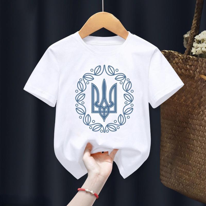 Women's T-shirt Lovely Ukrainian T-shirt Harajuku Adult T-shirt Unisex Top Short Sleeve T-shirt