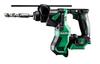 HiKOKI 18V Hammer Drill Charger Sold Case One Hand SDS Plus Maximum Drilling Capacity Concrete 18mm DH18DPA, Separately, Included, Type, Shank,