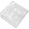 Large Capacity Transparent Storage Bag Square Rectangle Stationery Stickers Bag  Office Supplies