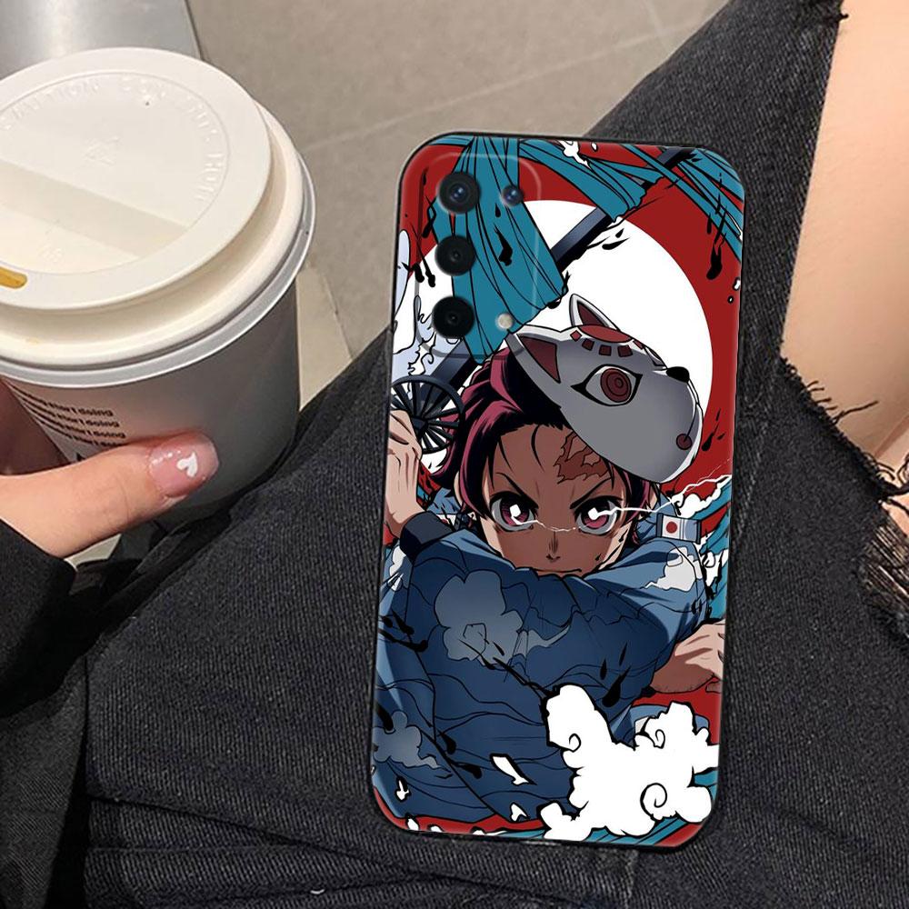 Чехол для телефона Demons Slayers Tanjiro для OPPO F31 A5X A6X A5 A6 A17 A16 A38 A53 A54 A55 A57 A58 A60 A74 A78 A92 A93 A94