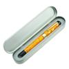 Jinhao 100 Classic Fountain Orange Marble Medium with Converter and Pen Case Set (Jinhao) Pen, Celluloid, Nib,