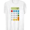 Calculator  Six Seven Fun Math Meme Tshirt Unisexs Tshirt Summer New Unisex Tshirt
