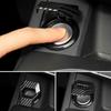 Крышка кнопки запуска и остановки двигателя автомобиля, кнопка автоматического запуска и остановки двигателя одним ключом, декоративная липкая крышка, автомобильные аксессуары