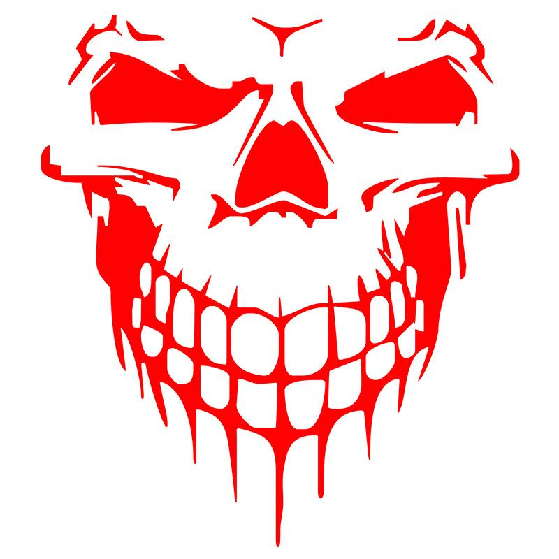 Наклейка на мотоцикл Череп 3 D светоотражающие наклейки на автомобиль мото авто наклейка смешной винил JDM на автомобильный стиль украшения