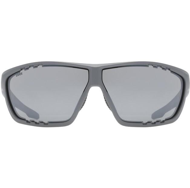 Очки солнцезащитные Uvex Sportstyle 706 серые серебристые