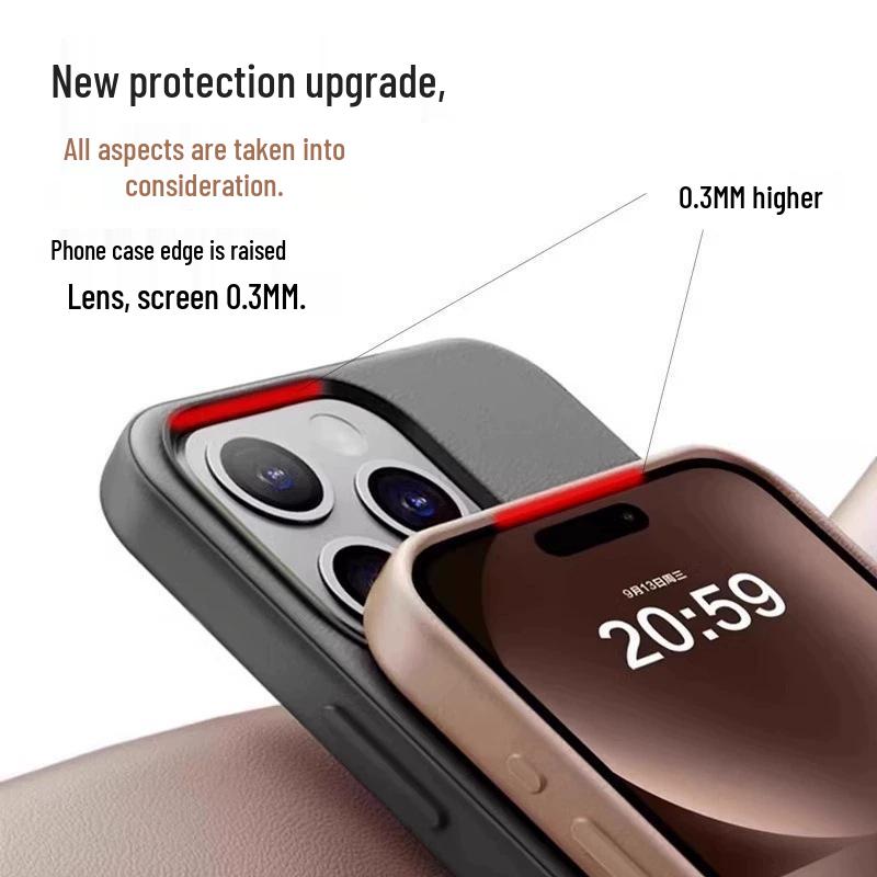 Магнитный чехол из жидкого силикона для Apple iPhone 15 Pro Max с анимацией появления