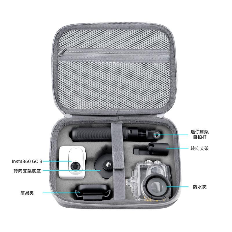 2025 для Insta360 GO3 сумка для хранения, Shadow stone GO3S сумка, портативный защитный бокс для тела аксессуары