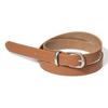 Halden (W) Basic Western Fake Leather Belt (T020_tan)