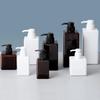 100-650 мл Квадратная бутылка Жидкое мыло Взбитая пена Пункты Розлив Шампунь Лосьон Гель для душа Бутылки с помпой Диспенсер для мыла