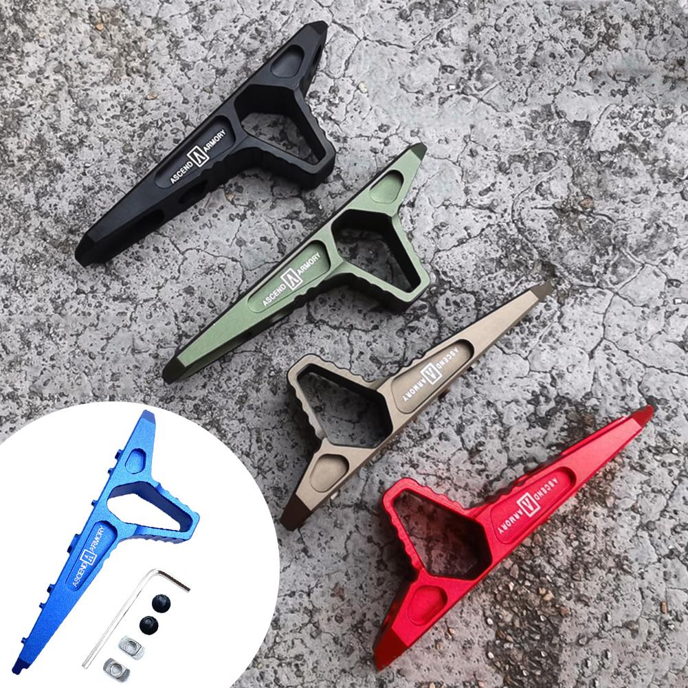 Ascend Armory Half Hand Stopper SLR Mini Metal Blocker Алюминиевый аксессуар PUBG для системы MLOK