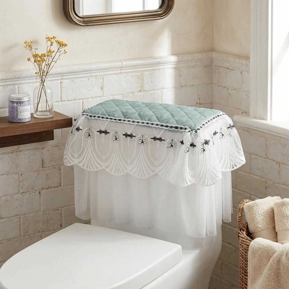 Court Style Toilet Water Tank Cover Vintage Toilet Closestool Cover Toilet Cover  Home