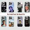 Актер Б-Брэд П-Питт Жесткий чехол для телефона для IPhone 16 15 14 13 12 11 Pro Max Plus16E X XR XS Max ударопрочный с полным покрытием