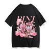 BINI Girls Group Kpop Singer T Shirt Merchandise Men Women Pure Cotton Vintage T-shirt Short Sleeve Clothing Adult Streetwear