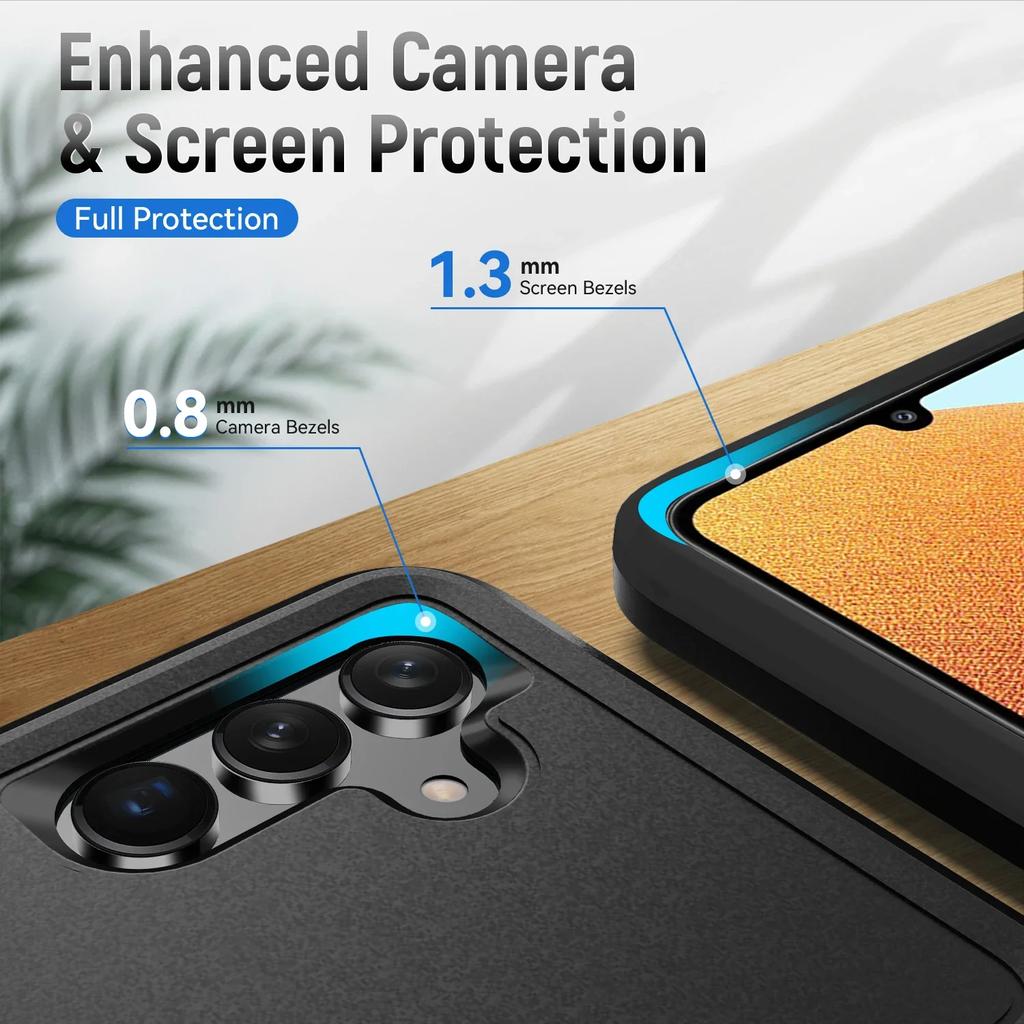 Жесткий прочный модный защитный чехол для Samsung Galaxy A13 5G A54 A14 A55 A35 A53 A52 A73 A33 A15 S24 S23 Ultra S22 Plus S20 S21 FE